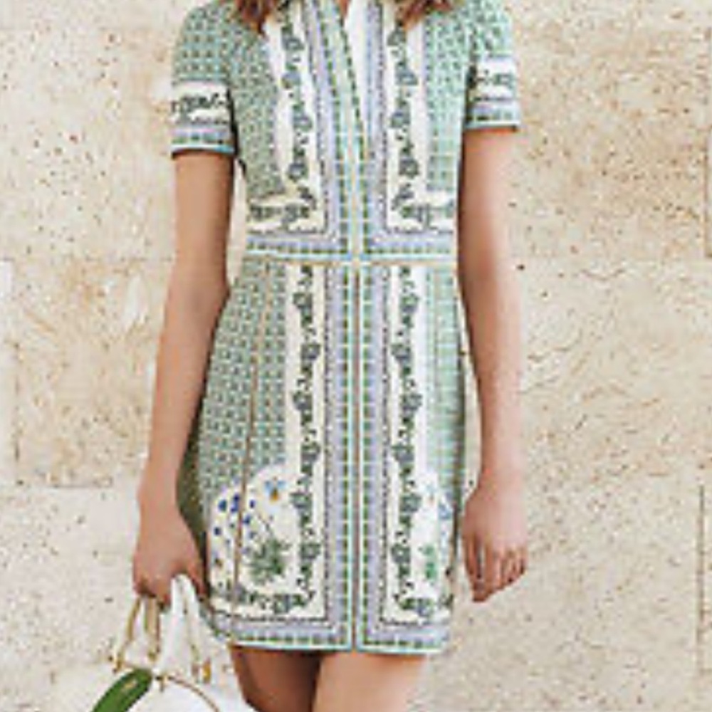 Tory Burch Talia Runway Dress Size 10